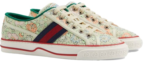 (W) Sneaker Gucci Tennis 1977 Liberty London 6061102I4103960 Lookbook (W) Sneaker Gucci Tennis 1977 Liberty London 6061102I4103960