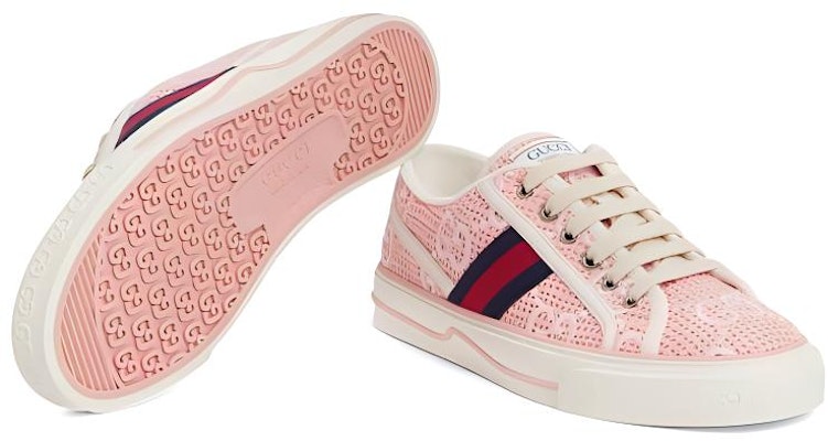 (W) Sepatu Gucci Tennis 1977 'Pink' 742022-FABQS-5949 Purchase (W) Sepatu Gucci Tennis 1977 'Pink' 742022-FABQS-5949