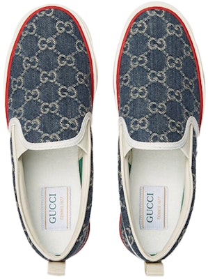 (Women) Gucci Tennis 1977 Slip-On 'Denim' 624733-2KQ30-4466 Lookbook (Women) Gucci Tennis 1977 Slip-On 'Denim' 624733-2KQ30-4466