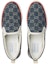 Lookbook (W) Gucci Tennis 1977 Slip-On 'Denim' Lelaki Wanita Kasut Label Mewah 624733-2KQ30-4466