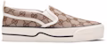 (W) Gucci Tennis 1977 Slip-On 'Beige Ebony' - Kasut Gucci Slip-On Beige Ebony 624733-2HK40-9762