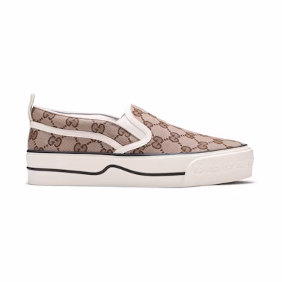 (W) Gucci Tennis 1977 Slip-On 'Beige Ebony'