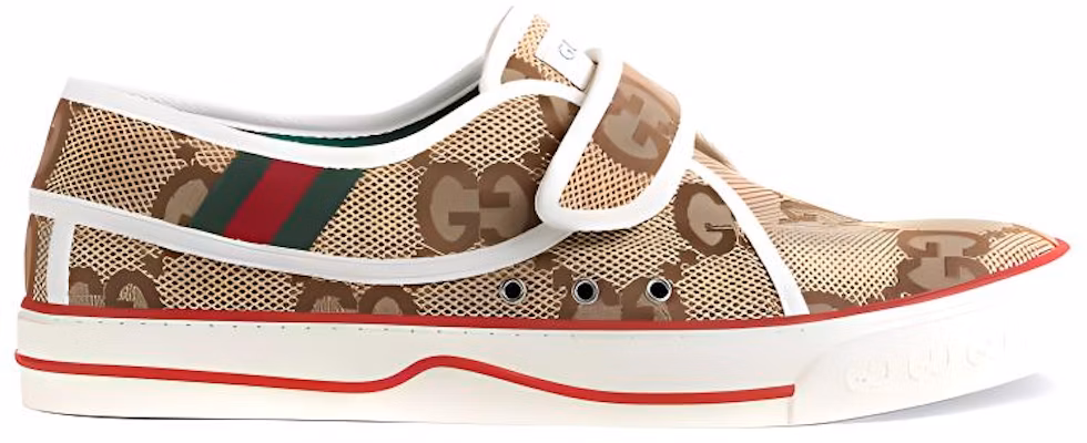 (Women) Gucci Tennis 1977 Velcro 'Jumbo GG - Beige' 692918-UKO70-2584 Order (Women) Gucci Tennis 1977 Velcro 'Jumbo GG - Beige' 692918-UKO70-2584