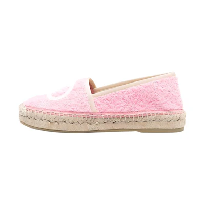 (W) Gucci Terry Cloth Espadrilles 'Interlocking G - Pink Dusty'
