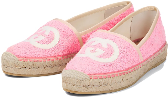 (W) グッチ テリークロス エスパドリーユ (ピンク) 695070-UYR10-5860 Shop (W) グッチ テリークロス エスパドリーユ (ピンク) 695070-UYR10-5860