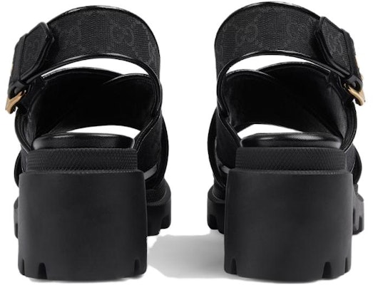 (Women) Gucci Thick Sole Fashion Slide 'Black Buckle' 749795-H6320-1000 Shop (Women) Gucci Thick Sole Fashion Slide 'Black Buckle' 749795-H6320-1000