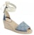 (W) Gucci Selipar Tebal Bertali Denim 'Birkenstock Biru' 776846-FACUU-4647