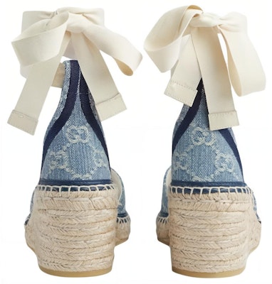 (Women) Gucci Thick Sole Lace-Up Denim 'Blue Sandal' 776846-FACUU-4647 Purchase (Women) Gucci Thick Sole Lace-Up Denim 'Blue Sandal' 776846-FACUU-4647