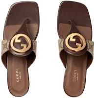 (W) Gucci Selipar Fesyen Thong 'Ebony' 752659-9I650-9769 Lookbook (W) Gucci Selipar Fesyen Thong 'Ebony' 752659-9I650-9769