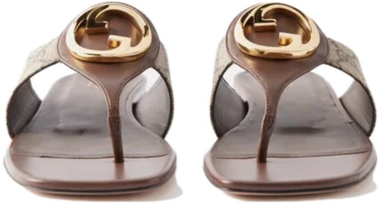 GUCCI古馳 露腳趾 人字拖 時尚涼鞋 女款 黑木色 Shop GUCCI古馳 露腳趾 人字拖 時尚涼鞋 女款 黑木色