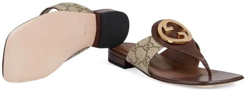 (W) Gucci Selipar Fesyen Thong 'Ebony' 752659-9I650-9769 Details for (W) Gucci Selipar Fesyen Thong 'Ebony' 752659-9I650-9769