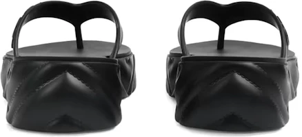 Purchase (Women) Gucci Thong Platform Sandal 'Black' 746334-JFM00-1000