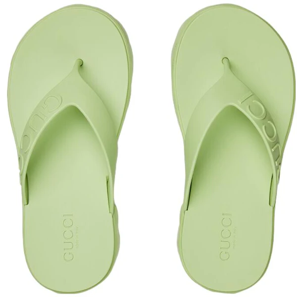 (W) Sandal Platform Ibu Jari Gucci Hijau Muda 746334-JFM00-3801 Lookbook (W) Sandal Platform Ibu Jari Gucci Hijau Muda 746334-JFM00-3801