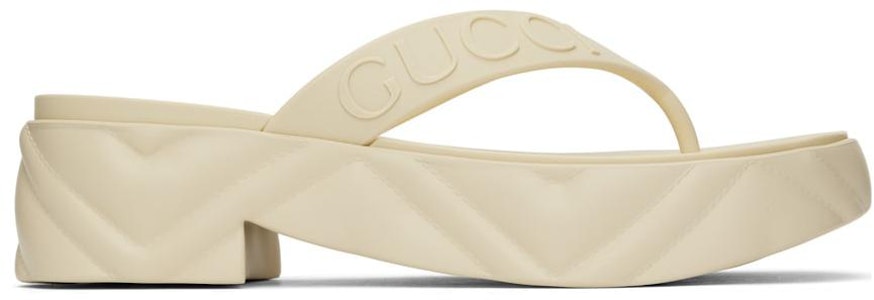 (W) グッチ 白プラットフォームサンダル 746334-JFM00-9022 Order (W) グッチ 白プラットフォームサンダル 746334-JFM00-9022