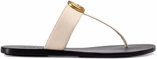 (W) Sandal Jepit Gucci Double G 'Kulit Putih' 497444-A3N00-9022 Order (W) Sandal Jepit Gucci Double G 'Kulit Putih' 497444-A3N00-9022