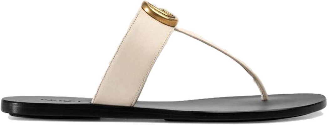 (Women) Gucci Thong Sandal With Double G 'White Leather' 497444-A3N00-9022 Order (Women) Gucci Thong Sandal With Double G 'White Leather' 497444-A3N00-9022