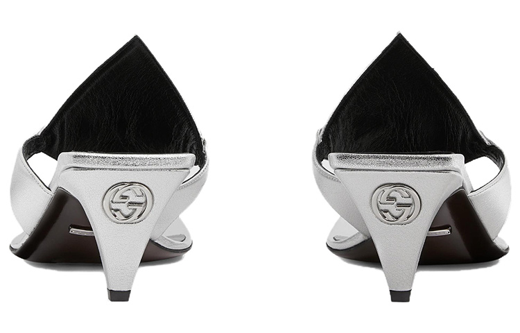 Shop (W) Sandali Infradito Gucci con Morsetto ''Argento'' 764197-0MW00-8106