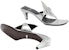 (W) Sandal Thong Gucci dengan Horsebit 'Perak' 764197-0MW00-8106