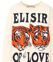 Details for (Women) GUCCI Tiger Head Print Sweatshirt White 469250-XJBI5-9381