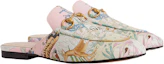 Order (W) Gucci Tijger Princetown Leren Slipper ''Roze'' 687587-UTA00-5244