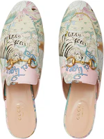 Lookbook GUCCI 古馳 Princetown 潮流平底鞋 虎年系列 女款 粉色