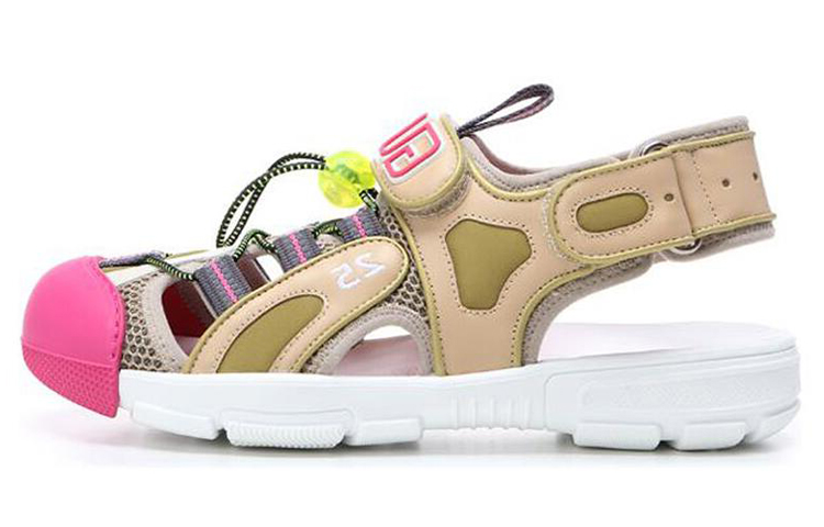 (Women) Gucci Tinsel Sport Sandals 'Crystal Beige' 570440-98D30-8510