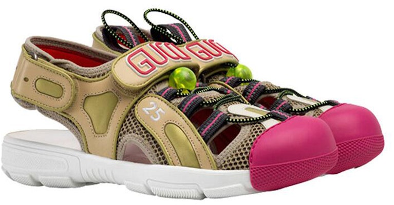 (Women) Gucci Tinsel Sport Sandals 'Crystal Beige' 570440-98D30-8510 Order (Women) Gucci Tinsel Sport Sandals 'Crystal Beige' 570440-98D30-8510
