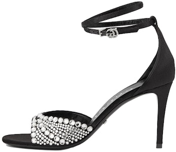 (W) 古驰黑色圆头时尚凉拖鞋(带趾环扣) 749833-KND90-1000 Buy (W) 古驰黑色圆头时尚凉拖鞋(带趾环扣) 749833-KND90-1000