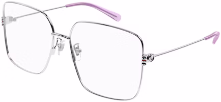 (Women) GUCCI Transparent Lens Irregular Optical Frame for Women GG1284OA-002 (Women) GUCCI Transparent Lens Irregular Optical Frame for Women GG1284OA-002