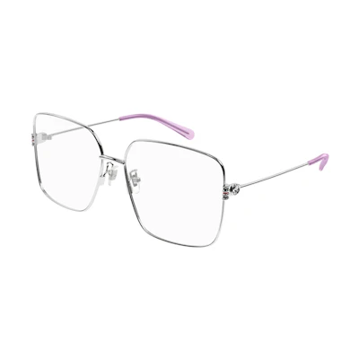(Women) GUCCI Transparent Lens Irregular Optical Frame for Women GG1284OA-002
