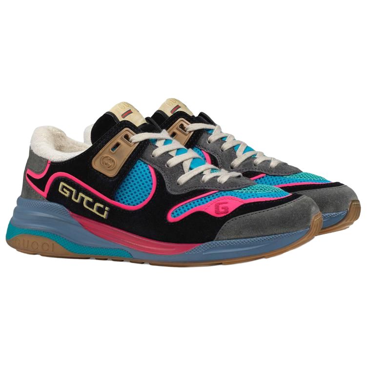 (W) Gucci Ultrapace 'Black Pink Tan' 圖 2