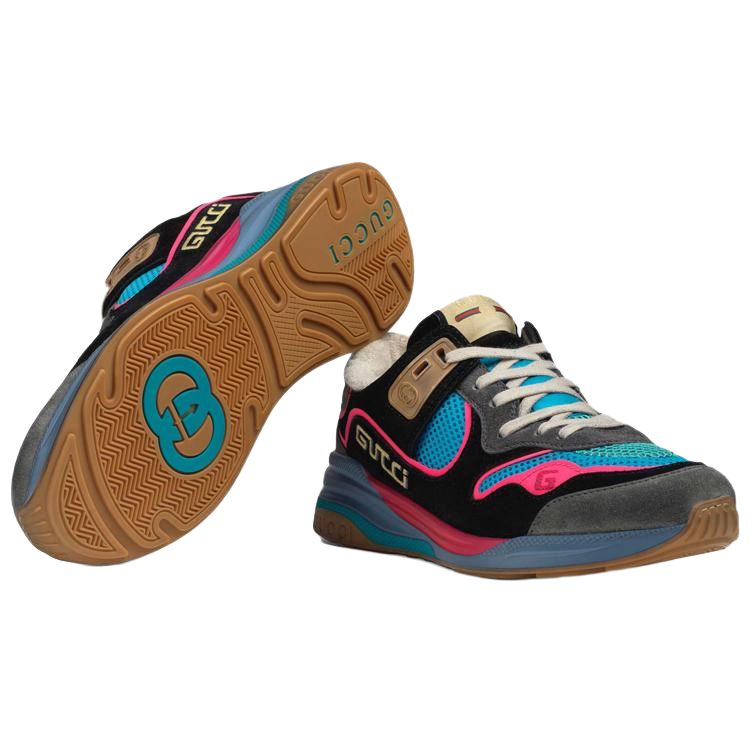 (W) Gucci Ultrapace 'Black Pink Tan' 圖 5