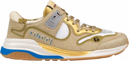 (Women) Gucci Ultrapace 'Gold Sparkling Fabric' 602228-HW910-8060 (Women) Gucci Ultrapace 'Gold Sparkling Fabric' 602228-HW910-8060