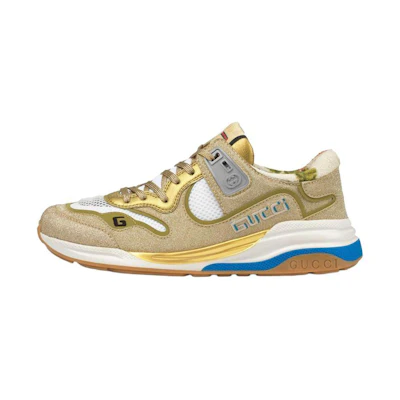 (W) Gucci Ultrapace 'Gold Sparkling Fabric'