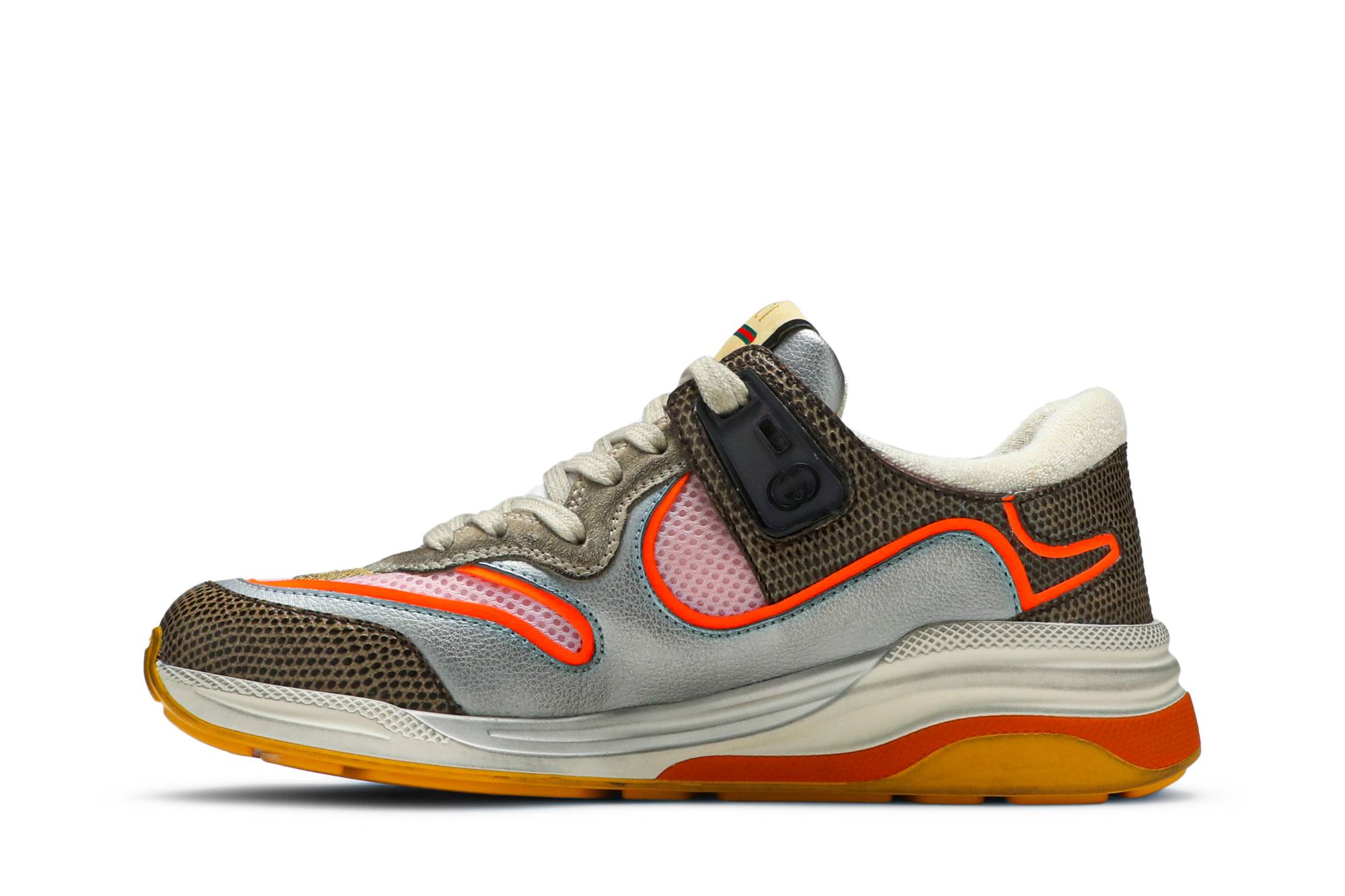 Lookbook (W) Gucci Ultrapace 'Abu-abu Motif Tejus' 592882-HQK30-8165