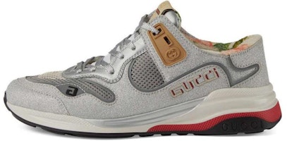 (Women) Gucci Ultrapace 'Silver Red' 602228-HW910-8161 (Women) Gucci Ultrapace 'Silver Red' 602228-HW910-8161