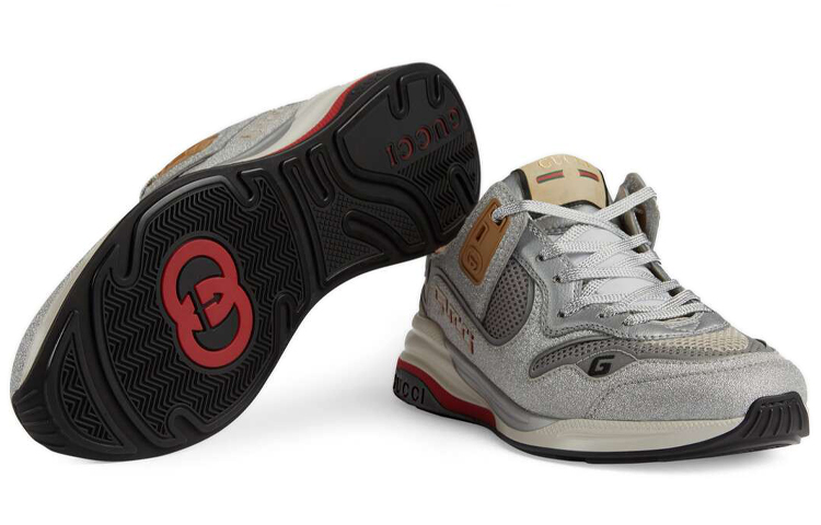 Purchase (W) 古驰 Ultrapace '银红色' 602228-HW910-8161