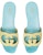 (W) Gucci Velvet 'Selipar Fesyen Potongan Biru Kuning' 694451-C2000-7412