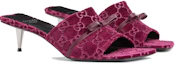 Lookbook (W) Gucci Fluwelen Instappers ''Bordeaux'' 764182-FACNH-6112