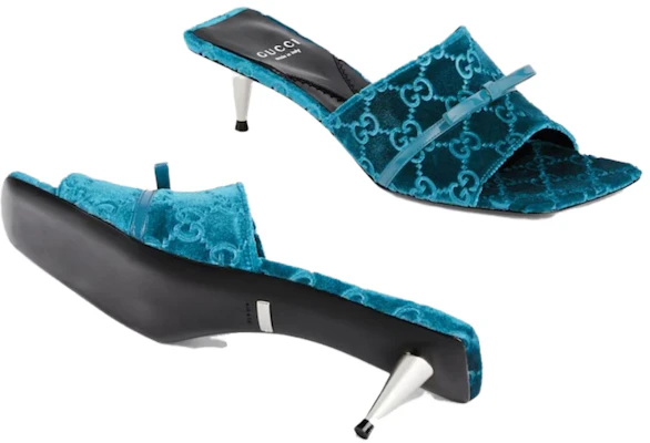 (W) Gucci Samt Runde Zehenspitze Dünner Absatz Sandale ''Blau'' 764182-FACNH-4647 Purchase (W) Gucci Samt Runde Zehenspitze Dünner Absatz Sandale ''Blau'' 764182-FACNH-4647