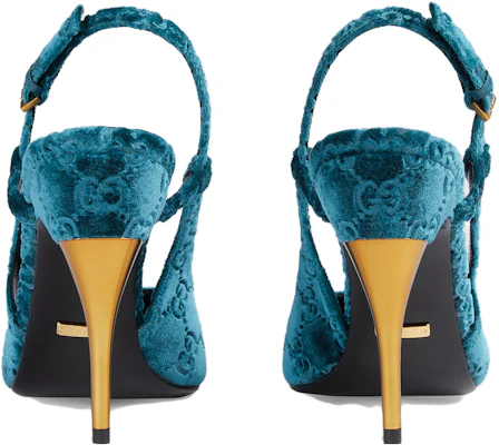 (W) Gucci Tacchi a Spillo in Velluto Blu 10.5cm ''Comfort Semplice'' 762383-FACMA-4641 Purchase (W) Gucci Tacchi a Spillo in Velluto Blu 10.5cm ''Comfort Semplice'' 762383-FACMA-4641