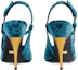 Purchase (W) Gucci Tacchi a Spillo in Velluto Blu 10.5cm ''Comfort Semplice'' 762383-FACMA-4641