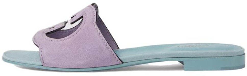 (W) Sandal Geser Gucci Velvet 'Ungu-Biru' 694451C20005252 Buy (W) Sandal Geser Gucci Velvet 'Ungu-Biru' 694451C20005252