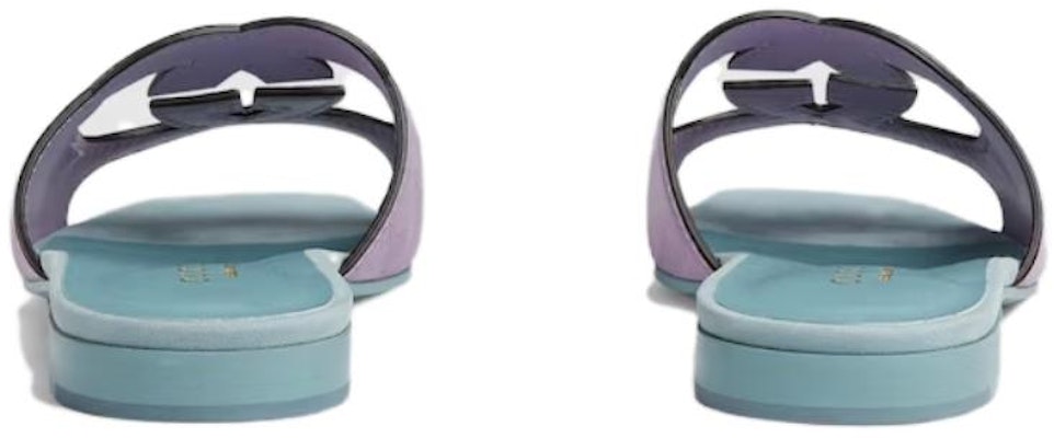 (Women) Gucci Velvet Slide Sandals 'Purple-Blue' 694451C20005252 Shop (Women) Gucci Velvet Slide Sandals 'Purple-Blue' 694451C20005252