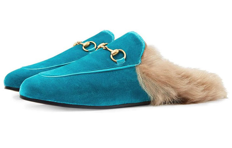 (W) Gucci Shoe Blue 圖 2