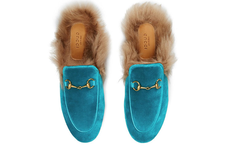 (W) Gucci Shoe Blue 圖 4