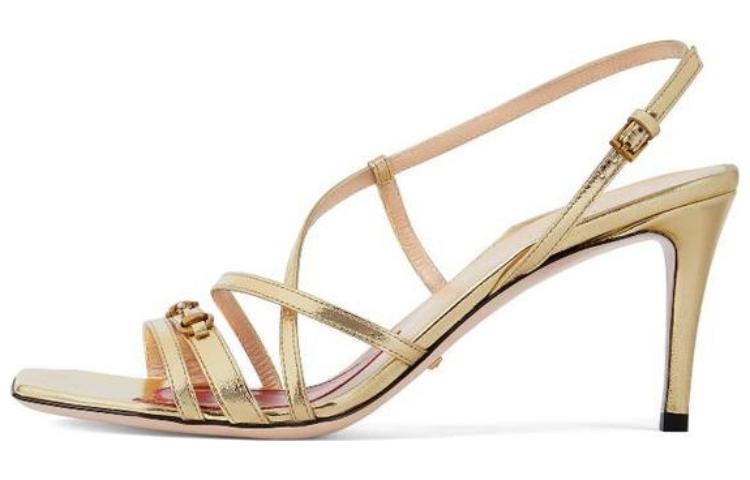 (Women) Gucci Victoria Strappy Horsebit Sandal 'Platino' 695214-B8B00-8053