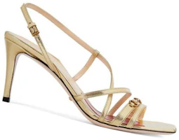 Order (W) Gucci Victoria Riemen-Horsebit Sandale ''Platino'' 695214-B8B00-8053