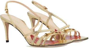 Shop (W) Gucci Victoria Riemen-Horsebit Sandale ''Platino'' 695214-B8B00-8053