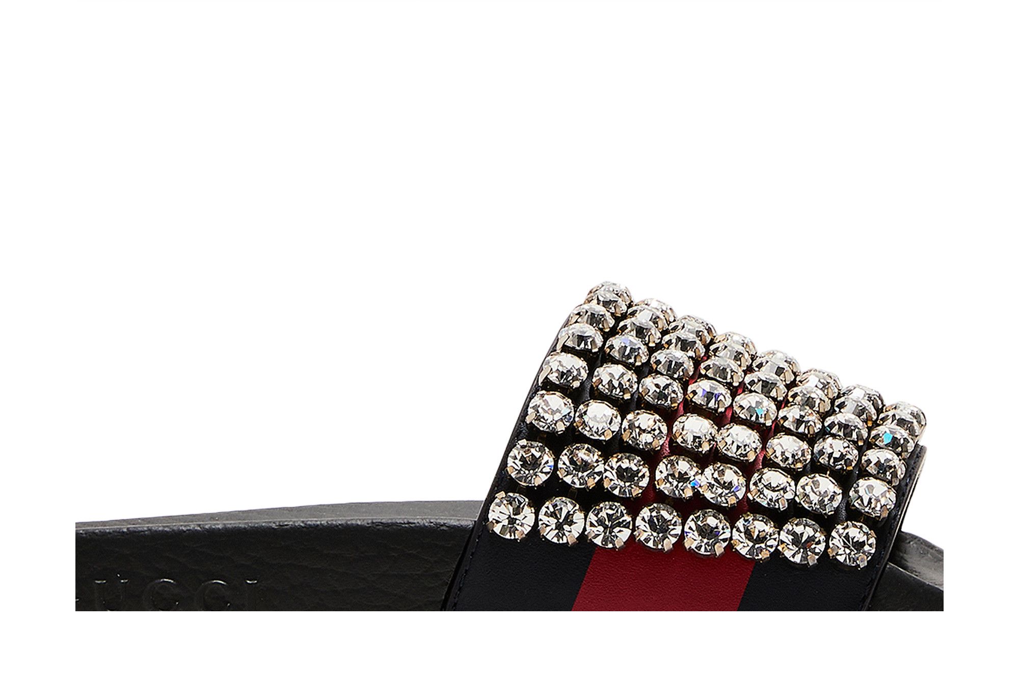 Order (W) Gucci Claquette Web ''Cristal'' 505330-0GZ20-8462